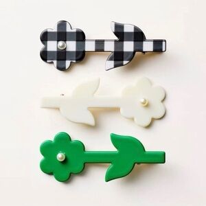 Kate Spade x Target Flower Barrettes